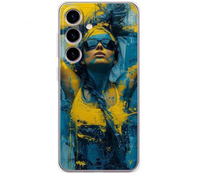 Чохол для Samsung Galaxy S24 MixCase асорті українка фарбами