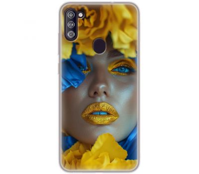 Чохол для Samsung Galaxy A11 / M11 MixCase патріотичні макіяж