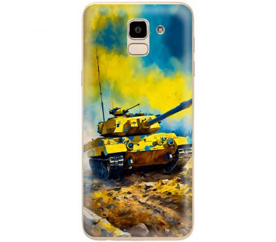 Чохол для Samsung Galaxy J6 2018 (J600) MixCase патріотичні танк