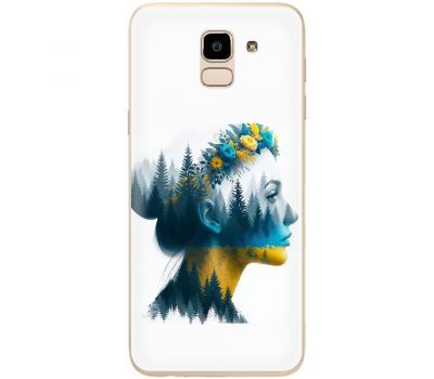 Чохол для Samsung Galaxy J6 2018 (J600) MixCase патріотичні природа України