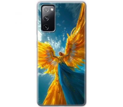 Чохол для Samsung Galaxy S20 FE (G780)  MixCase патріотичні ангел українка
