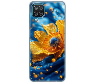 Чохол для Samsung Galaxy A22 / M22 / M32 4G MixCase патріотичні жовта квітка