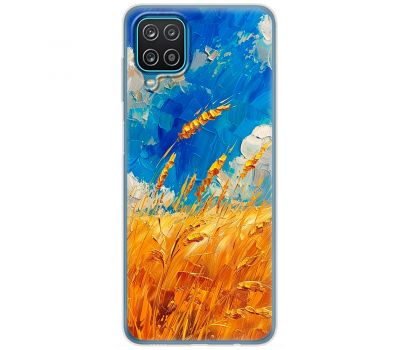 Чохол для Samsung Galaxy A22 / M22 / M32 4G MixCase патріотичні Хліб України фарбою