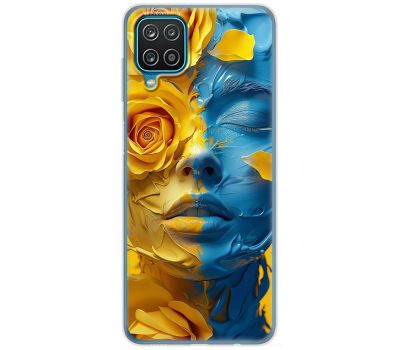 Чохол для Samsung Galaxy M33 (M336) MixCase патріотичні розмальована фарбами