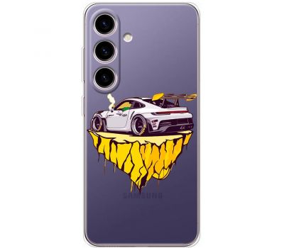 Чохол для Samsung Galaxy S24 MixCase машини white car