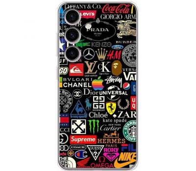 Чохол для Samsung Galaxy S24 MixCase лого logos mix