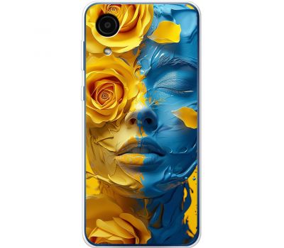 Чохол для Samsung Galaxy A03 Core (A032) MixCase патріотичні розмальована фарбами