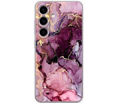 Чохол для Samsung Galaxy S24 MixCase мармур рожевий