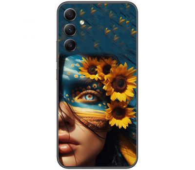 Чохол для Samsung Galaxy A34 (A346) MixCase патріотичні сяйво в очах