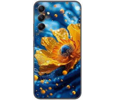 Чохол для Samsung Galaxy A34 (A346) MixCase патріотичні жовта квітка