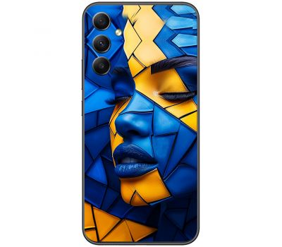 Чохол для Samsung Galaxy A34 (A346) MixCase патріотичні геометрія обличчя