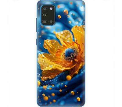Чохол для Samsung Galaxy A31 (A315) MixCase патріотичні жовта квітка