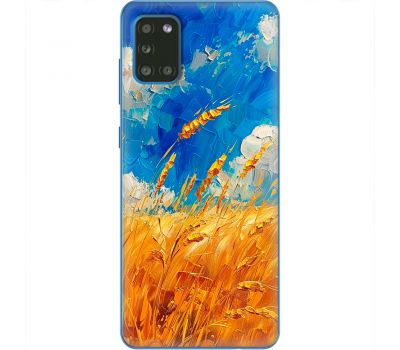 Чохол для Samsung Galaxy A31 (A315) MixCase патріотичні Хліб України фарбою