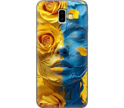 Чохол для Samsung Galaxy J6+ 2018 (J610) MixCase патріотичні розмальована фарбами