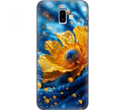 Чохол для Samsung Galaxy J6+ 2018 (J610) MixCase патріотичні жовта квітка
