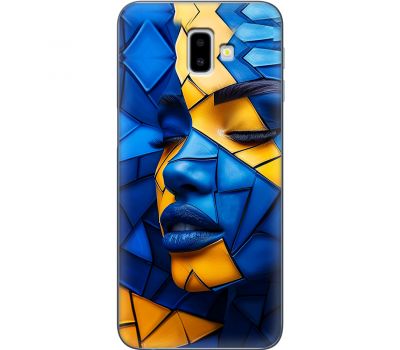 Чохол для Samsung Galaxy J6+ 2018 (J610) MixCase патріотичні геометрія обличчя