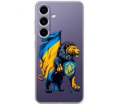 Чохол для Samsung Galaxy S24 MixCase патріотичні Український лев
