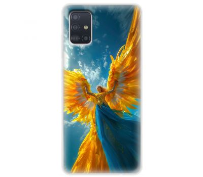 Чохол для Samsung Galaxy A51 (A515) / M40s MixCase патріотичні ангел українка