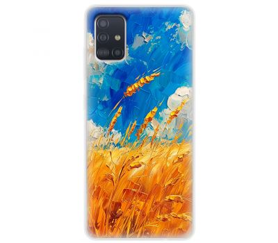 Чохол для Samsung Galaxy A51 (A515) / M40s MixCase патріотичні Хліб України фарбою