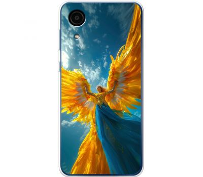 Чохол для Samsung Galaxy A03 Core (A032) MixCase патріотичні ангел українка