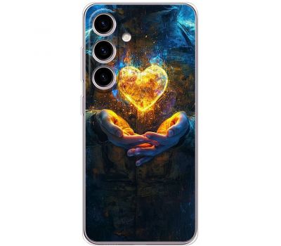 Чохол для Samsung Galaxy S24 MixCase асорті Серце в долонях