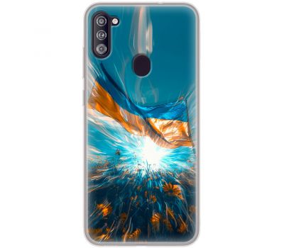 Чохол для Samsung Galaxy A11 / M11 MixCase патріотичні Прапор України