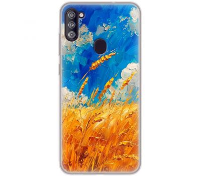 Чохол для Samsung Galaxy A11 / M11 MixCase патріотичні Хліб України фарбою