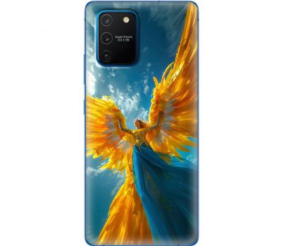 Чохол для Samsung Galaxy S10 Lite (G770) / A91 MixCase патріотичні ангел українка