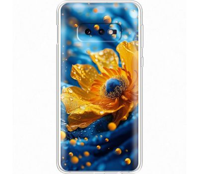 Чохол для Samsung Galaxy S10e (G970) MixCase патріотичні жовта квітка