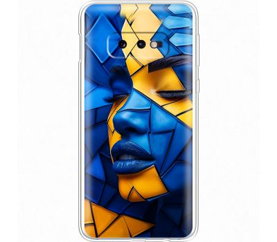 Чохол для Samsung Galaxy S10e (G970) MixCase патріотичні геометрія обличчя