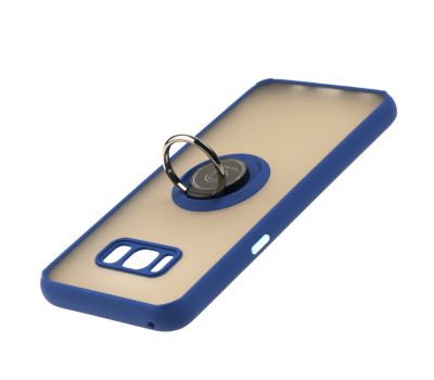 Чохол для Samsung Galaxy S8+ (G955) LikGus Edging Ring синій 3455371