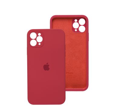 Чохол для iPhone 11 Pro Max Square Full camera rose red