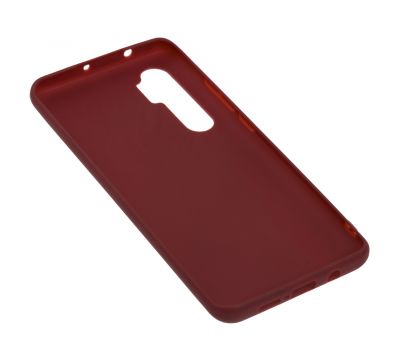 Чохол для Xiaomi Mi Note 10 Lite Candy бордовий 3455867