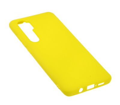 Чохол для Xiaomi Mi Note 10 Lite Candy жовтий 3455872