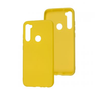 Чохол для Xiaomi Redmi Note 8 Candy жовтий