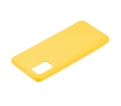 Чохол для Samsung Galaxy A51 (A515) Candy жовтий 3456861