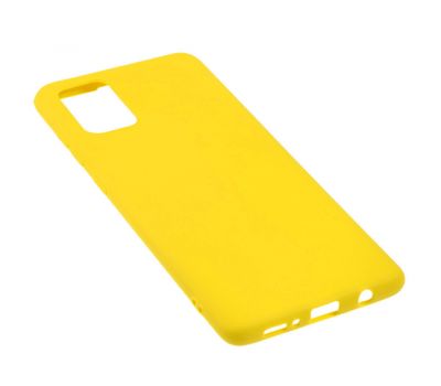 Чохол для Samsung Galaxy A71 (A715) Candy жовтий 3456942