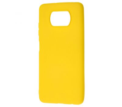 Чохол для Xiaomi Poco X3 / X3 Pro Candy жовтий