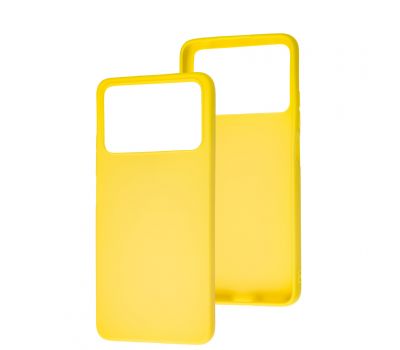 Чохол для Xiaomi  Poco X4 Pro 5G Candy жовтий