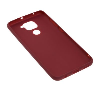 Чохол для Xiaomi Redmi Note 9 Candy бордовий 3456130
