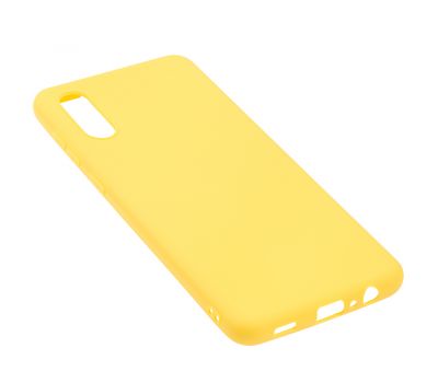 Чохол для Samsung Galaxy A02 (A022) Candy жовтий 3457270