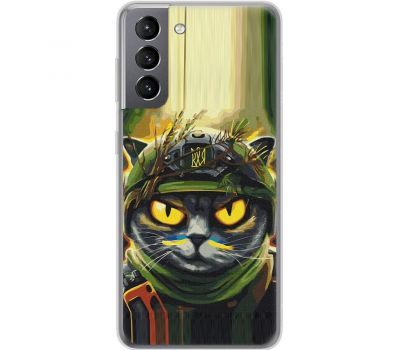 Чохол для Samsung Galaxy S21 (G991) MixCase патріотичні позивний МурМяу