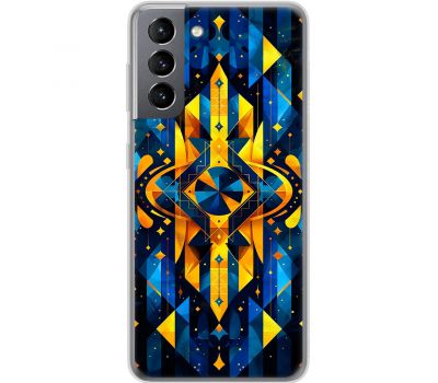 Чохол для Samsung Galaxy S21 (G991) MixCase патріотичні мозаїка