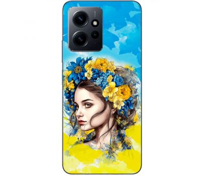 Чохол для Xiaomi Redmi Note 12 4G MixCase патріотичні українка