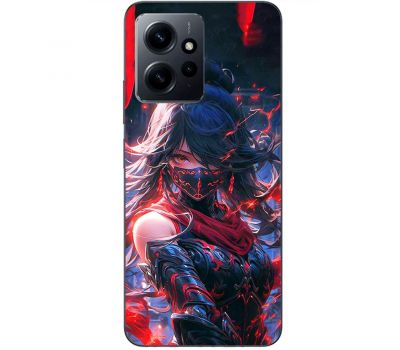 Чохол з аніме для Xiaomi Redmi Note 12 4G Mixcase дівчина воїн