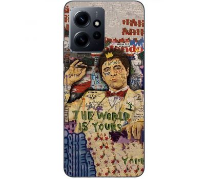 Чохол для Xiaomi Redmi Note 12 4G MixCase асорті the world is yours