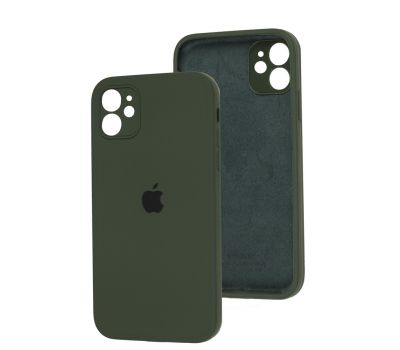 Чохол для iPhone 11 Square Full camera cyprus green