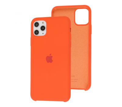 Чохол silicone для iPhone 11 Pro Max case orange