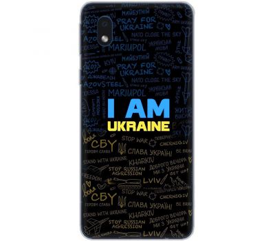 Чохол для Samsung Galaxy A01 Core (A013) MixCase патротичні I am Ukraine