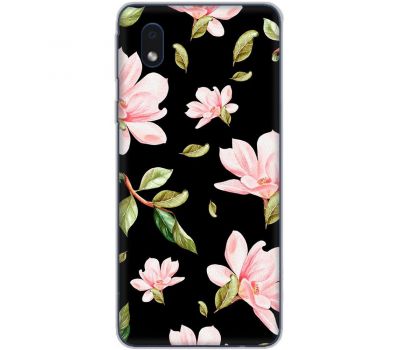 Чохол для Samsung Galaxy A01 Core (A013) MixCase квіти рожеві квіти